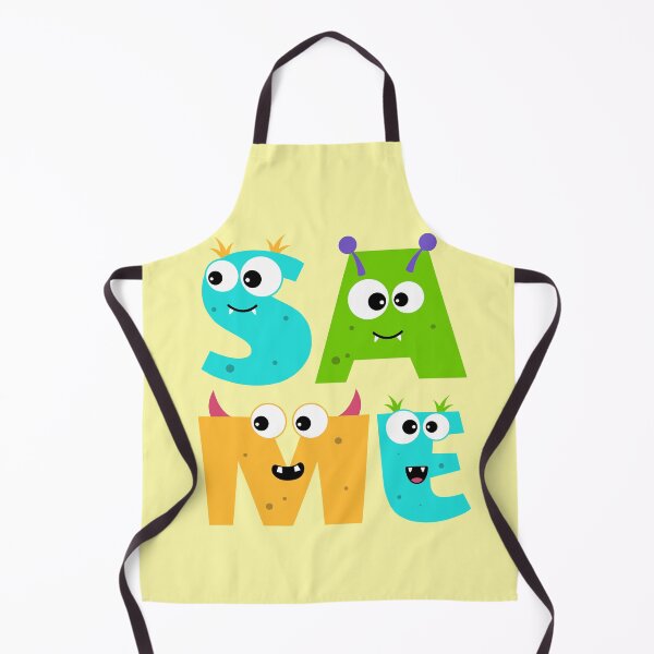 Item preview, Monster lettering SAME Funny typography Colorful Humor designed and sold by Mauswohn.