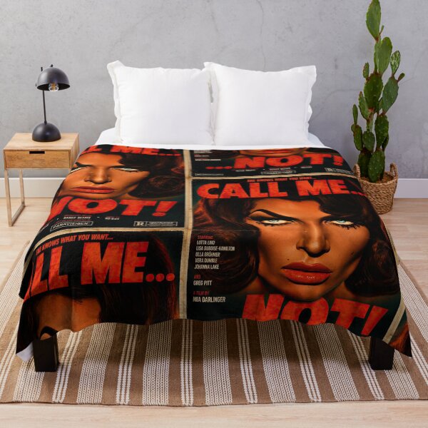 Item preview, Call Me… Not! – Retro Sarcasm Pinup designed and sold by obstinator.