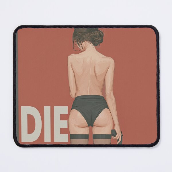 Item preview, Die My Darling – Retro Femme Fatale designed and sold by obstinator.