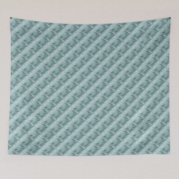 Item preview, Grunge Diagonal Textured Abstract in Teal designed and sold by Artistestella.