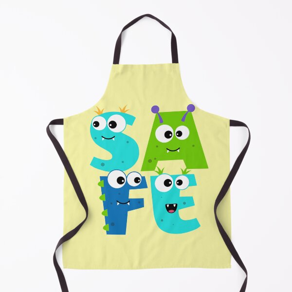Item preview, Monster lettering SAFE Funny typography Colorful Humor designed and sold by Mauswohn.