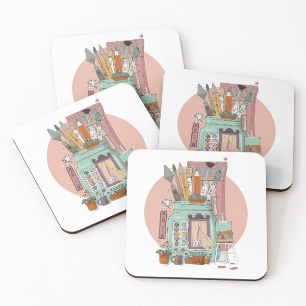 Aperçu de l'œuvre Cozy Creative Artist Studio créée et vendue par RPaquin-Draws.