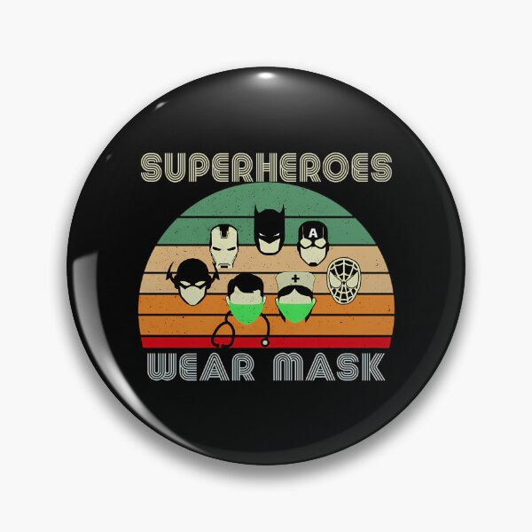 Item preview, Superheroes Wear Mask Vintage Design designed and sold by emonie-anson.