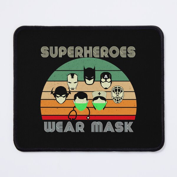 Item preview, Superheroes Wear Mask Vintage Design designed and sold by emonie-anson.