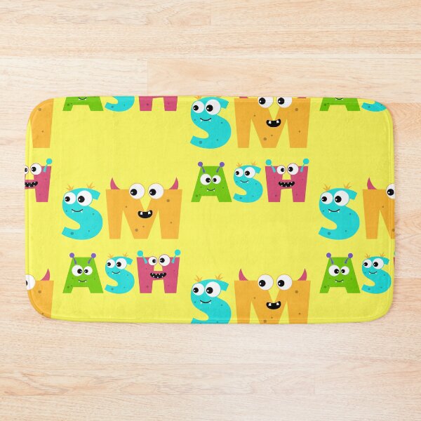 Item preview, Monster lettering SMASH Funny typography Colorful Humor designed and sold by Mauswohn.