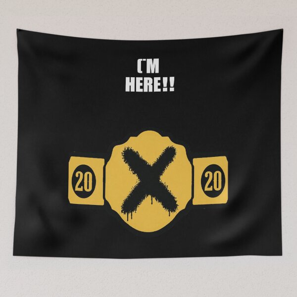 Item preview, I'm Here With Printed X Undisputed Championship Title Belt Collection designed and sold by TShirtImpress.