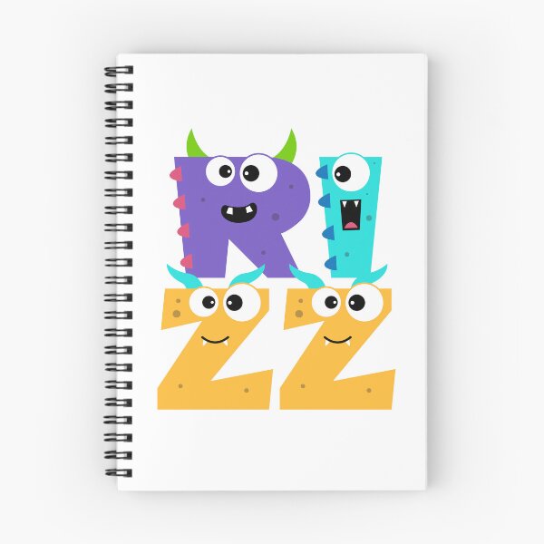 Item preview, Monster lettering RIZZ Funny typography Youth slang designed and sold by Mauswohn.