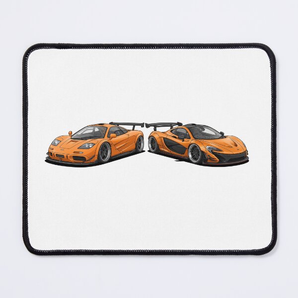 Item preview, Mclaren F1 & P1 Cartoons designed and sold by ToonMyRide.