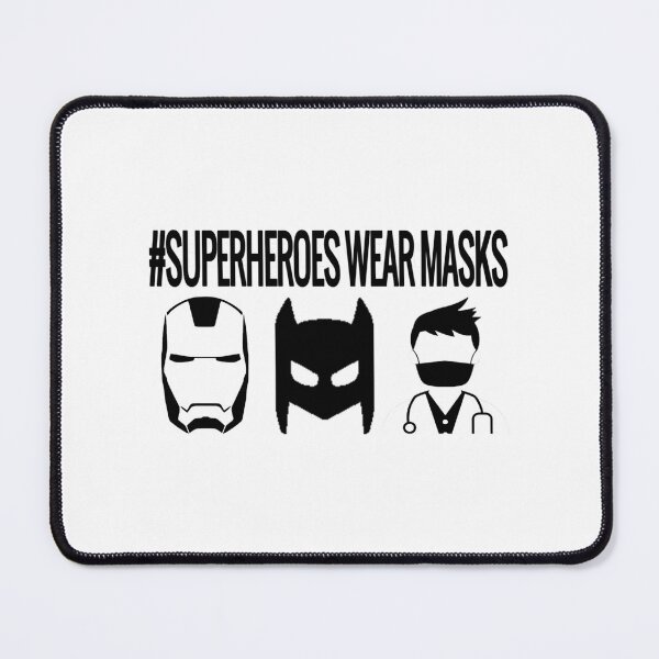 Item preview, Superheroes Wear Masks designed and sold by emonie-anson.