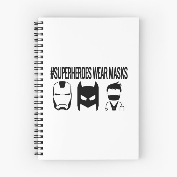 Item preview, Superheroes Wear Masks designed and sold by emonie-anson.