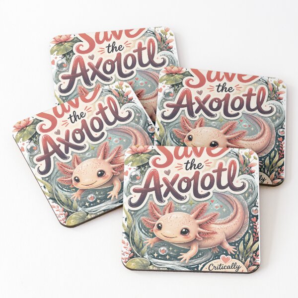 Item preview, Save the Axolotl designed and sold by Best-Kept.