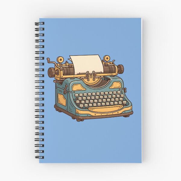 Item preview, Vintage Retro Typewriter Illustration designed and sold by PreeCha Art & Co..