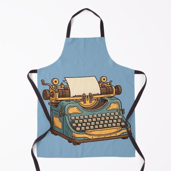 Item preview, Vintage Retro Typewriter Illustration designed and sold by PreeCha Art & Co..