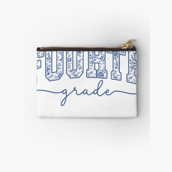 Item preview, 4th Grade Back to School Fourth Grade Blue Toile Teacher Kid T-Shirt designed and sold by BlaqboyDesigns.