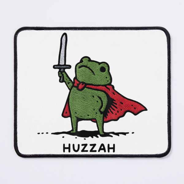 Item preview, Huzzah Frog With Sword designed and sold by Nikolausgage.