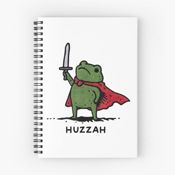 Item preview, Huzzah Frog With Sword designed and sold by Nikolausgage.