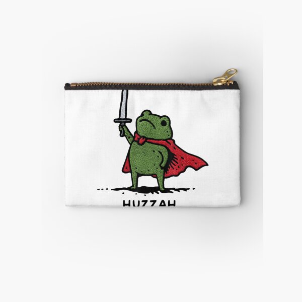 Item preview, Huzzah Frog With Sword designed and sold by Nikolausgage.