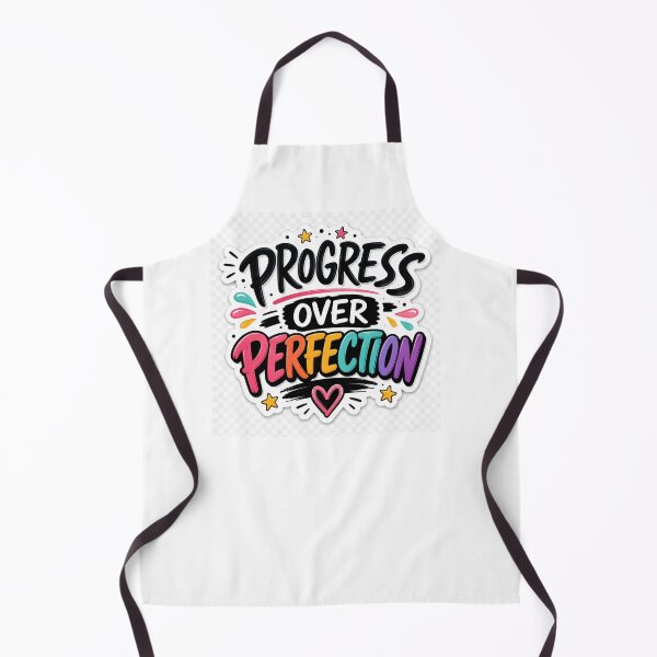Item preview, Progress Over Perfection Motivational Quote  designed and sold by MR4me.