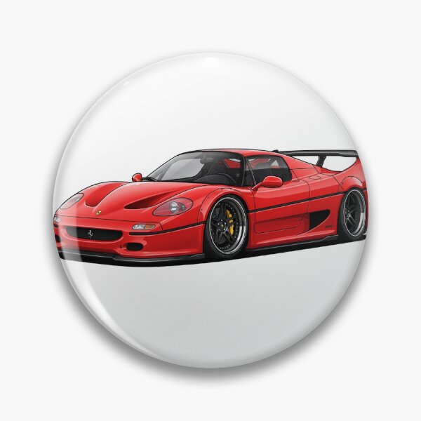Item preview, Ferrari F50 Cartoon designed and sold by ToonMyRide.