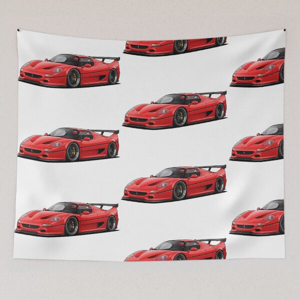 Item preview, Ferrari F50 Cartoon designed and sold by ToonMyRide.