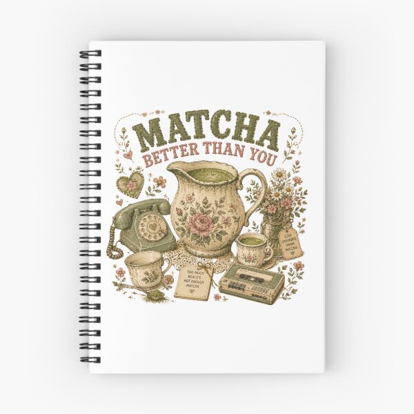 Item preview, Matcha Better Than You Retro Matcha Art designed and sold by BrewmarkStudio.