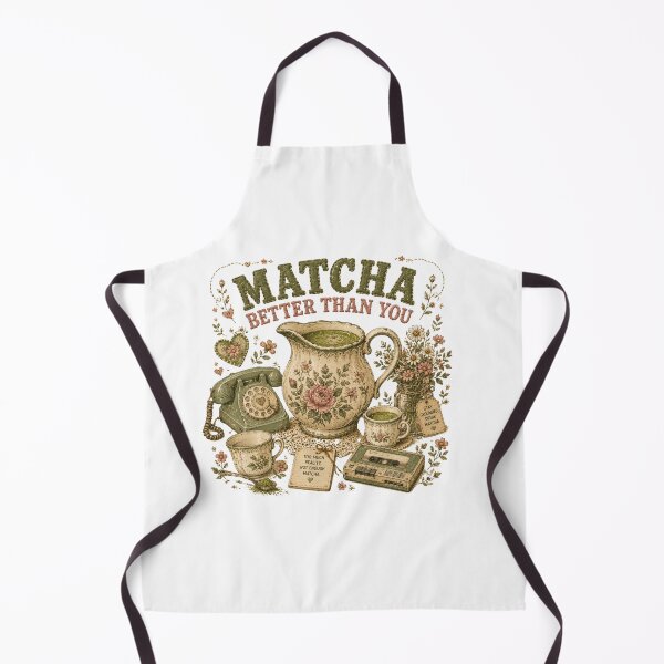 Item preview, Matcha Better Than You Retro Matcha Art designed and sold by BrewmarkStudio.