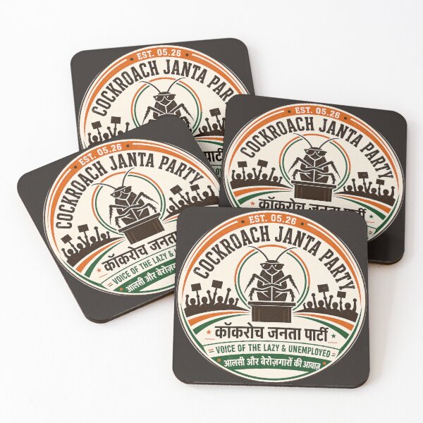 Item preview, Cockroach Janta Party – Indian Student Political Parody designed and sold by thebirdbrand.