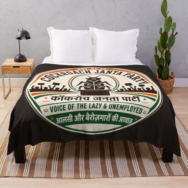 Item preview, Cockroach Janta Party – Indian Student Political Parody designed and sold by thebirdbrand.