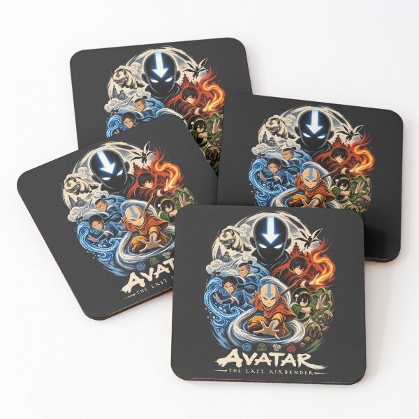 Item preview, The Last Four Elements Team Vintage Anime Design designed and sold by GSJGROUP.