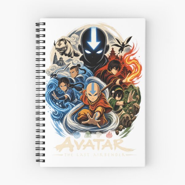 Item preview, The Last Four Elements Team Vintage Anime Design designed and sold by GSJGROUP.