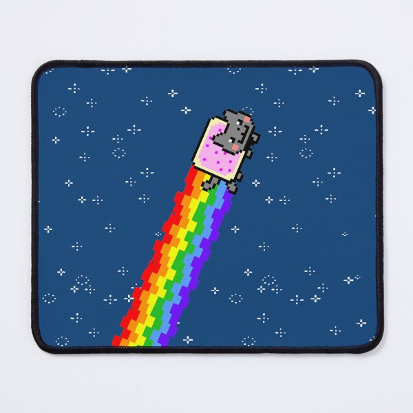 Item preview, Nyan Cat Pixel Art Rainbow Retro Internet V4 designed and sold by TrxshWear.