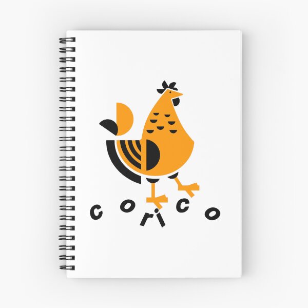 Item preview, Corico Cute Rooster Geometric Orange Chicken designed and sold by Fuvere.