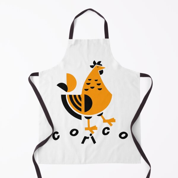 Item preview, Corico Cute Rooster Geometric Orange Chicken designed and sold by Fuvere.