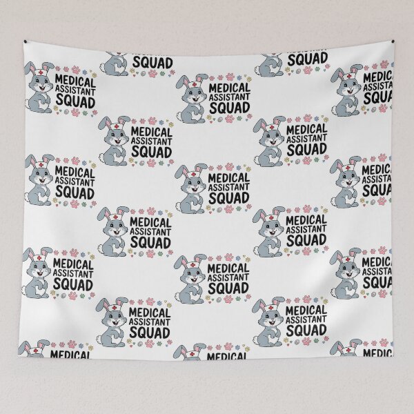 Item preview, Nurse Medical Assistant Squad Bunny Easter Day Tee designed and sold by lombardocha.