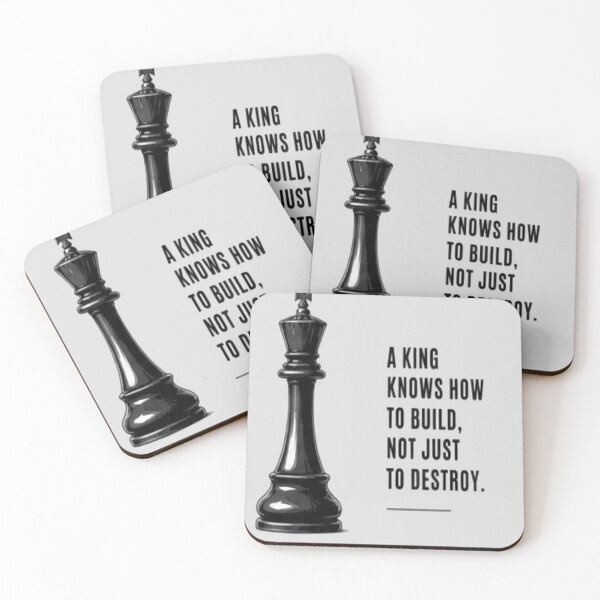 Item preview, A King Knows How to Build Quote designed and sold by FABIOLA1970.