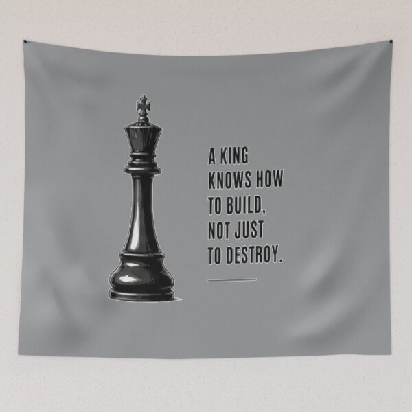 Item preview, A King Knows How to Build Quote designed and sold by FABIOLA1970.