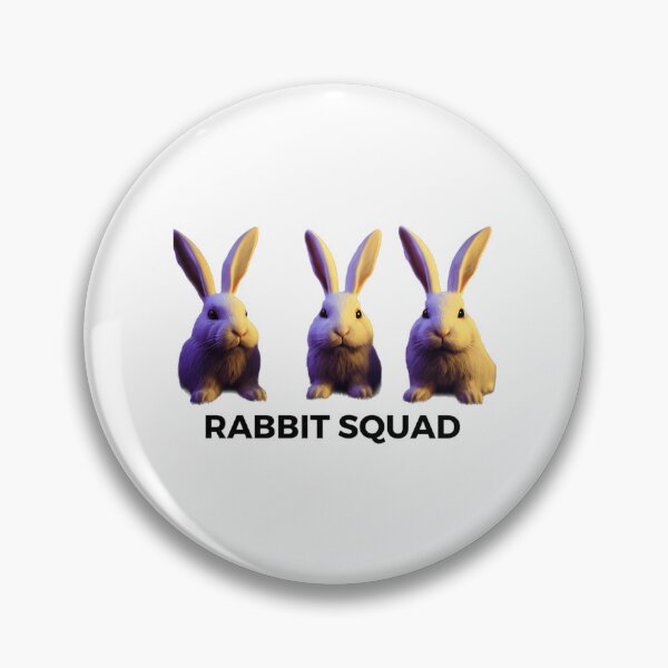 Item preview, Rabbit Squad White designed and sold by lombardocha.