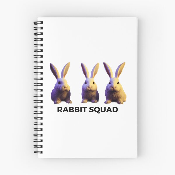 Item preview, Rabbit Squad White designed and sold by lombardocha.