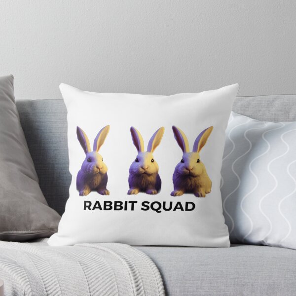 Item preview, Rabbit Squad White designed and sold by lombardocha.