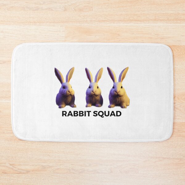 Item preview, Rabbit Squad White designed and sold by lombardocha.