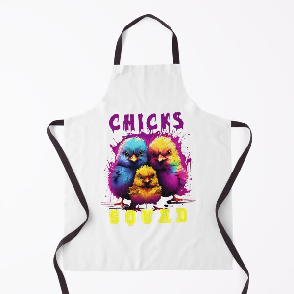 Item preview, Serious Chicks Squad In Vibrant Colors designed and sold by lombardocha.