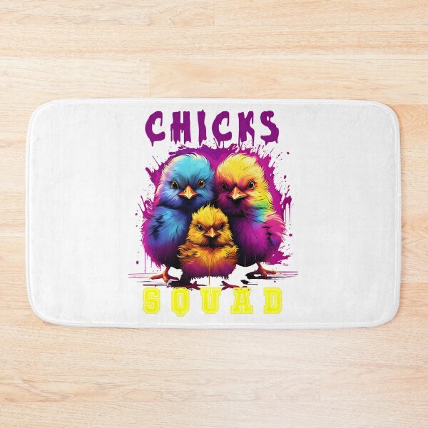 Item preview, Serious Chicks Squad In Vibrant Colors designed and sold by lombardocha.
