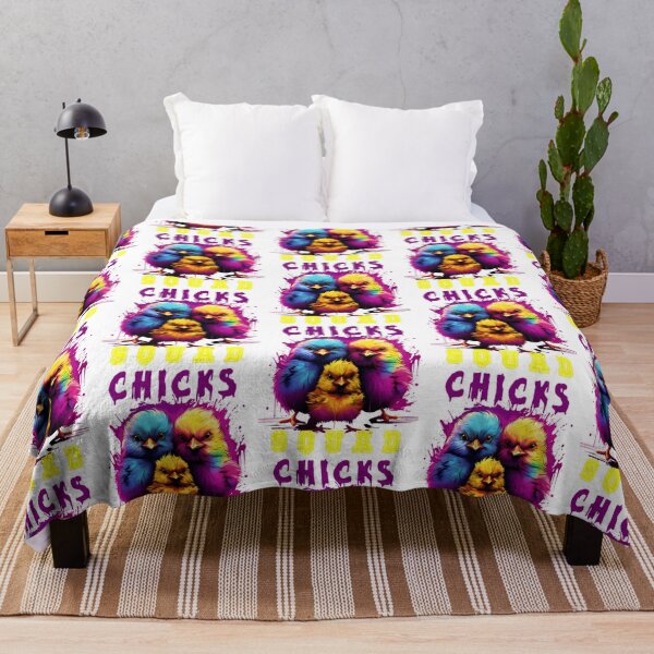 Item preview, Serious Chicks Squad In Vibrant Colors designed and sold by lombardocha.