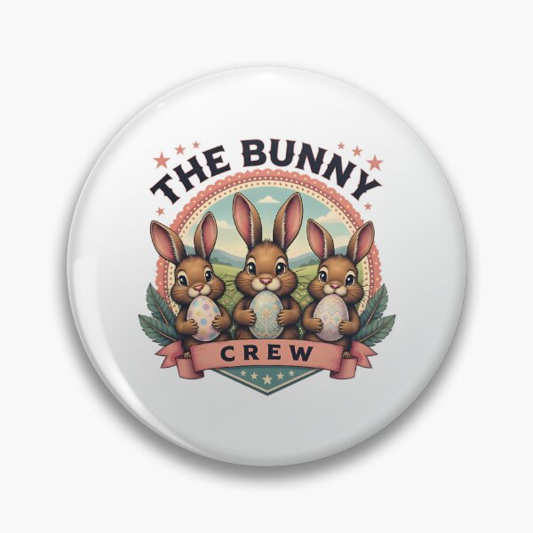 Item preview, The Bunny Crew Shirt  Retro Easter Bunny Band Design designed and sold by lombardocha.