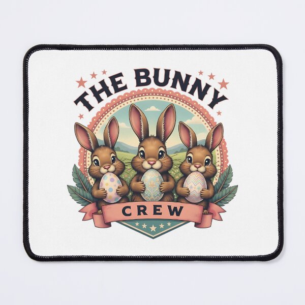 Item preview, The Bunny Crew Shirt  Retro Easter Bunny Band Design designed and sold by lombardocha.