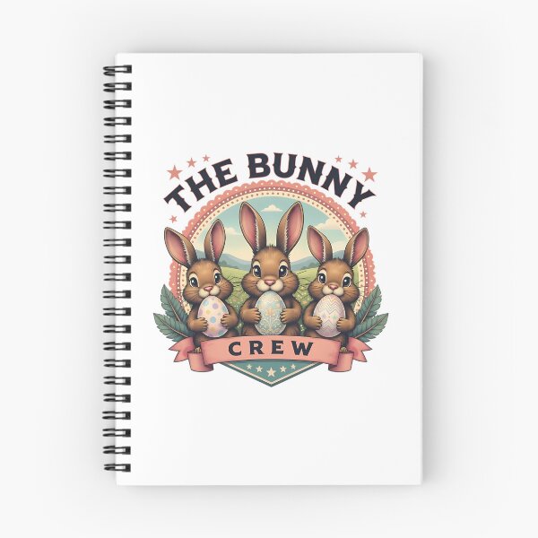 Item preview, The Bunny Crew Shirt  Retro Easter Bunny Band Design designed and sold by lombardocha.