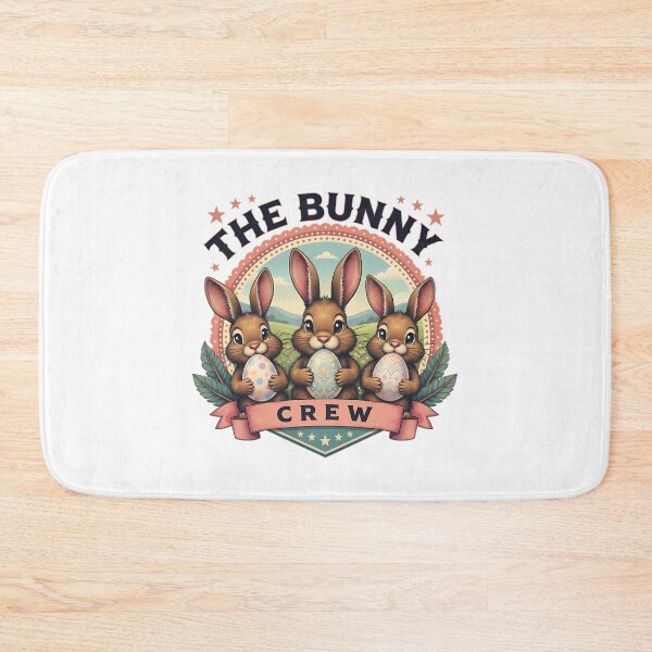 Item preview, The Bunny Crew Shirt  Retro Easter Bunny Band Design designed and sold by lombardocha.