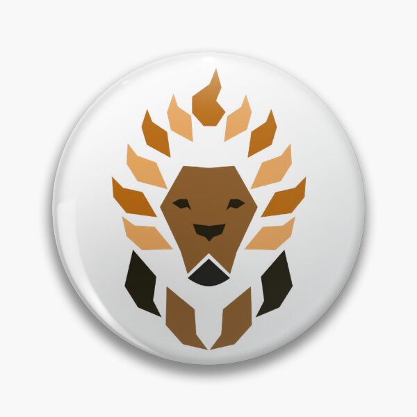 Item preview, Leao Minimalist Geometric Lion Head Safari King Art designed and sold by Fuvere.