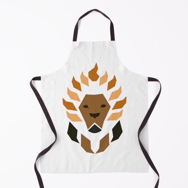 Item preview, Leao Minimalist Geometric Lion Head Safari King Art designed and sold by Fuvere.