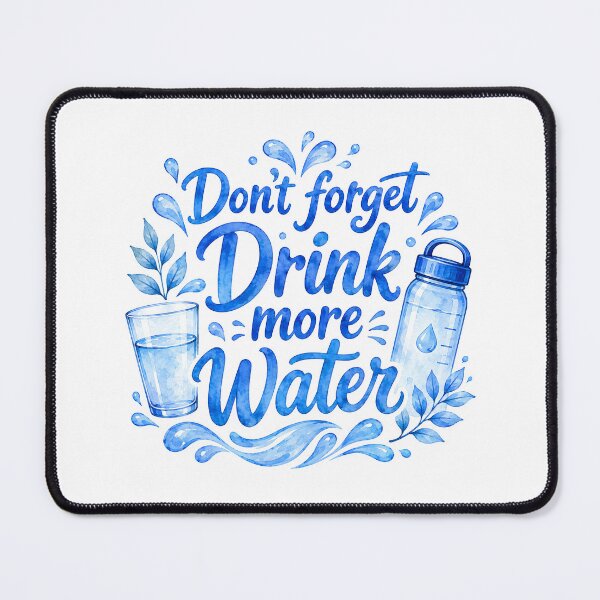 Item preview, Don't forget drink more water designed and sold by nimmitrends.